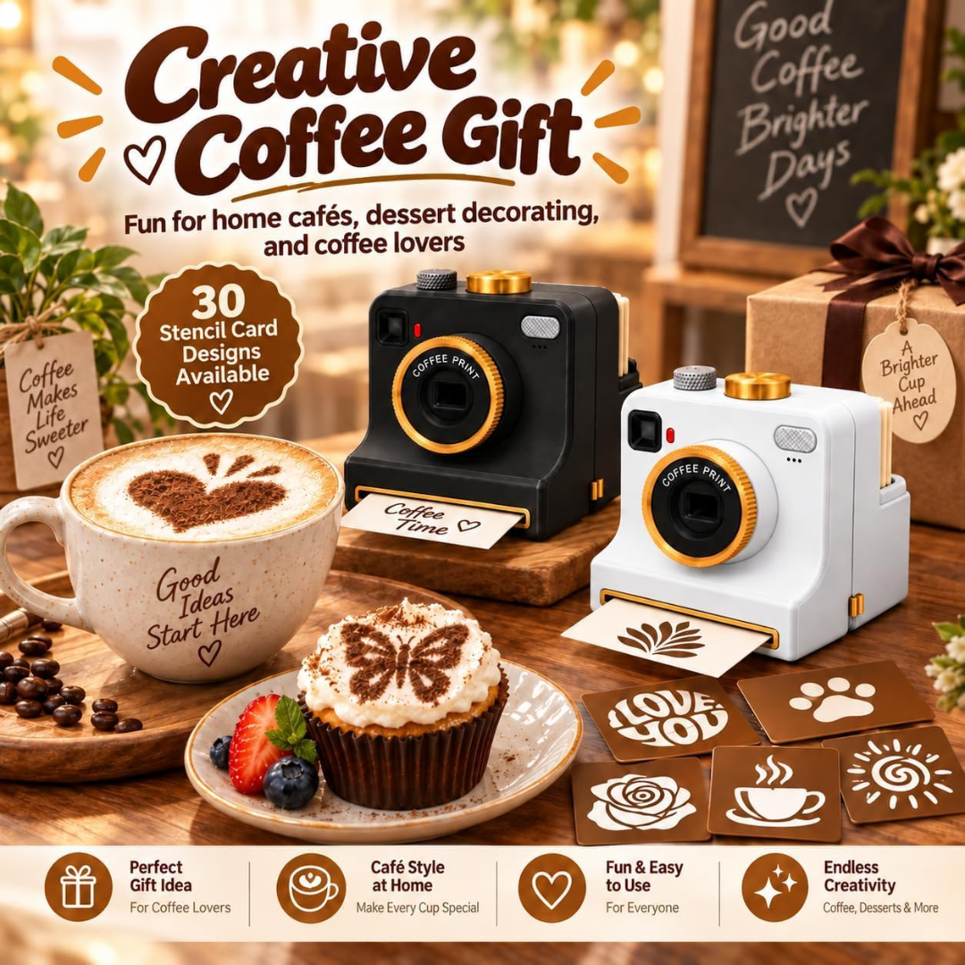 Cámara de Arte Latte para Café